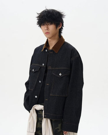 GS No. 414 Retro Block Jacket - Gentleman's Seoul - 