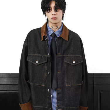 GS No. 414 Retro Block Jacket - Gentleman's Seoul - 