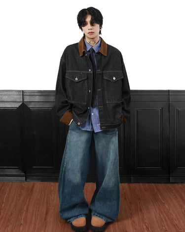 GS No. 414 Retro Block Jacket - Gentleman's Seoul - 