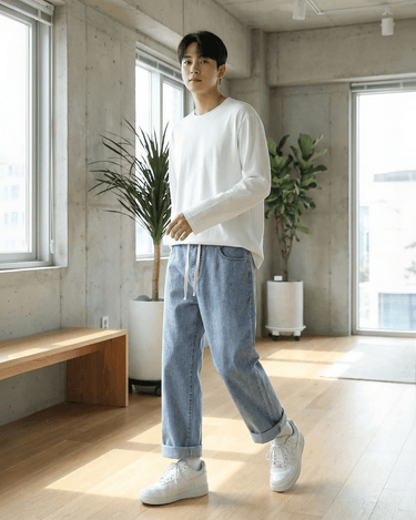 GS No. 45 Loose Jeans - Gentleman's Seoul - 