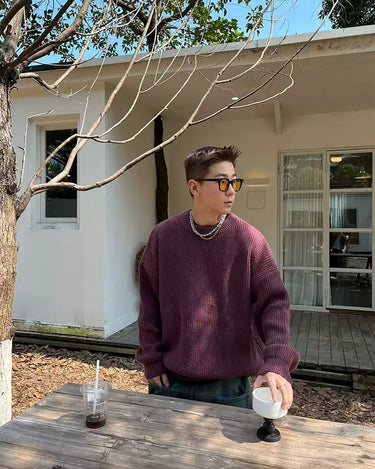 GS No. 48 Loose Sweater - Gentleman's Seoul - 0