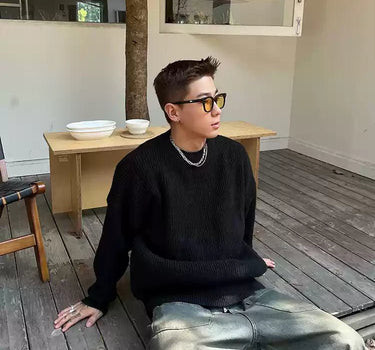 GS No. 48 Loose Sweater - Gentleman's Seoul - 0