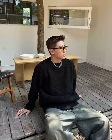 GS No. 48 Loose Sweater - Gentleman's Seoul - 0