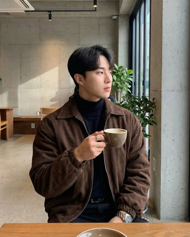 GS No. 49 Korean Suede Jacket – Gentleman's Seoul