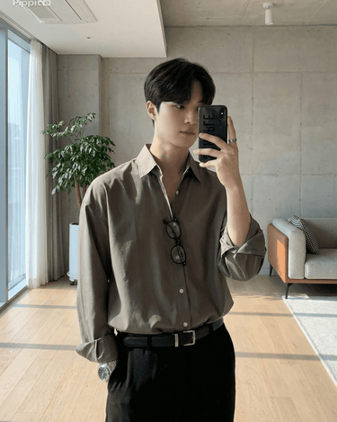 GS No. 53 Loose Seoul Shirt - Gentleman's Seoul - 