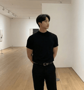 GS No. 59 High - neck Knitted T-shirt - Gentleman's Seoul - 