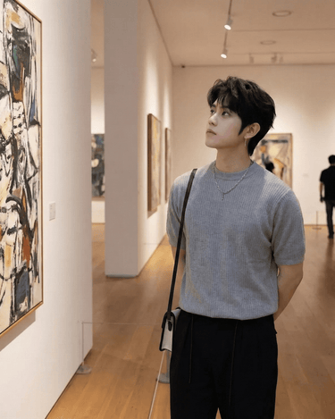 GS No. 59 High - neck Knitted T-shirt - Gentleman's Seoul - 