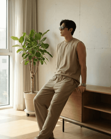 GS No. 60 Loose Tank Top/Pants - Gentleman's Seoul - 