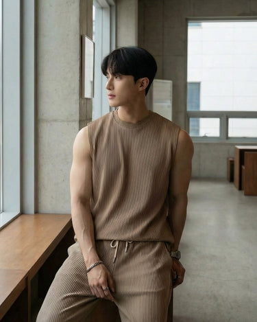 GS No. 60 Loose Tank Top/Pants - Gentleman's Seoul - 