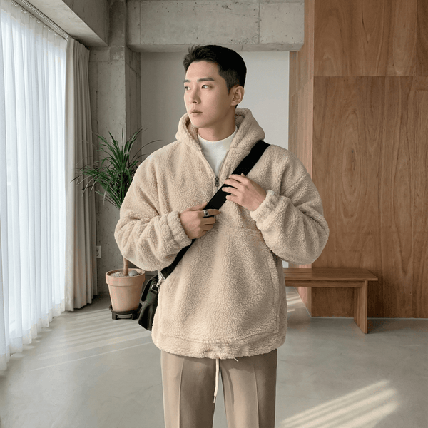 GS No. 63 Plush Quarter Zip Pullover – Gentleman's Seoul