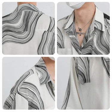 GS No. 73 Textured Short - sleeves Shirt - Gentleman's Seoul - 