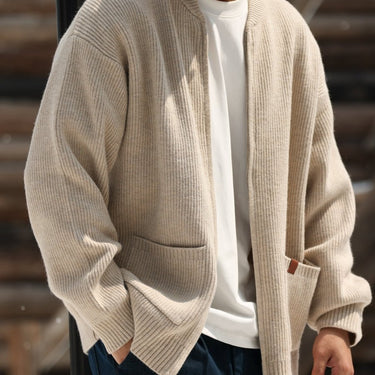 GS No. 84 Knitted Zip - up Cardigan - Gentleman's Seoul - 