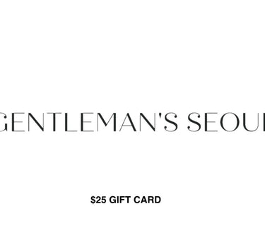 Gentleman's Seoul Gift Cards - Gentleman's Seoul -