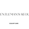 Gentleman's Seoul Gift Cards - Gentleman's Seoul -