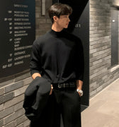 GS No. 1 Plush Turtleneck Sweater - Gentleman's Seoul -