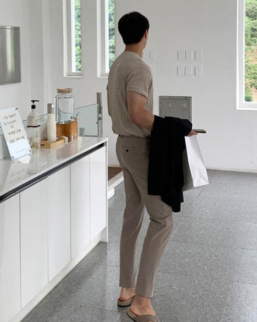 GS No. 100 Knitted T-shirt - Gentleman's Seoul -