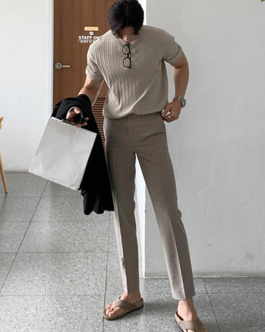 GS No. 100 Knitted T-shirt - Gentleman's Seoul -