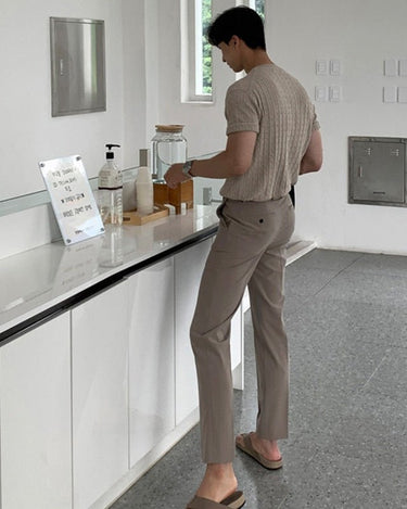 GS No. 100 Knitted T-shirt - Gentleman's Seoul -