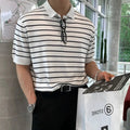 GS No. 106 Striped Polo - Gentleman's Seoul -