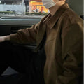 GS No. 111 Suede Bomber Jacket - Gentleman's Seoul -