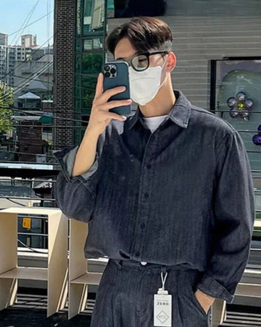 GS No. 113 Denim Shirt and Pants - Gentleman's Seoul -