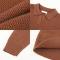 GS No. 114 Knitted Collared Sweater - Gentleman's Seoul -