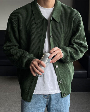 GS No. 117 Korean Knit Cardigan - Gentleman's Seoul -