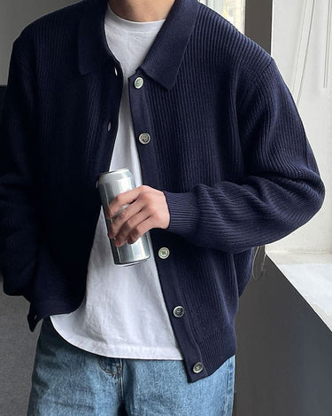 GS No. 117 Korean Knit Cardigan - Gentleman's Seoul -