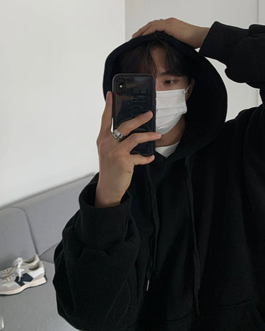 GS No. 118 Basic Loose Hoodie - Gentleman's Seoul -