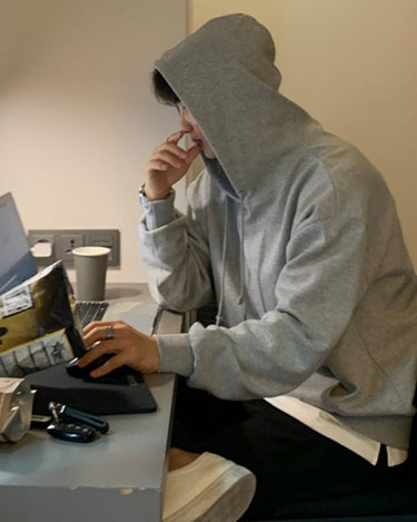 GS No. 118 Basic Loose Hoodie - Gentleman's Seoul -