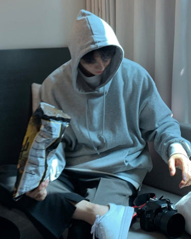 GS No. 118 Basic Loose Hoodie - Gentleman's Seoul -