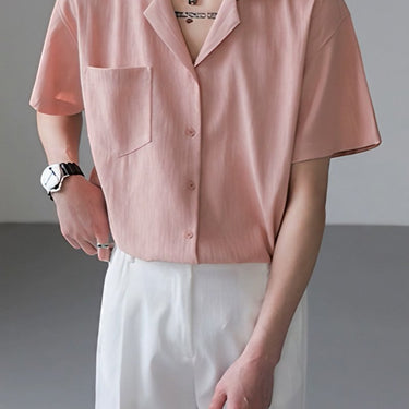 GS No. 119 Loose Short-sleeves Shirt - Gentleman's Seoul -