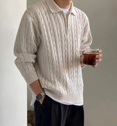 GS No. 122 Half-zip Sweater - Gentleman's Seoul -