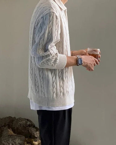 GS No. 122 Half-zip Sweater - Gentleman's Seoul -