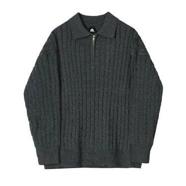 GS No. 122 Half-zip Sweater - Gentleman's Seoul -