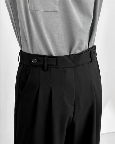 GS No. 127 Casual Loose Pants - Gentleman's Seoul -