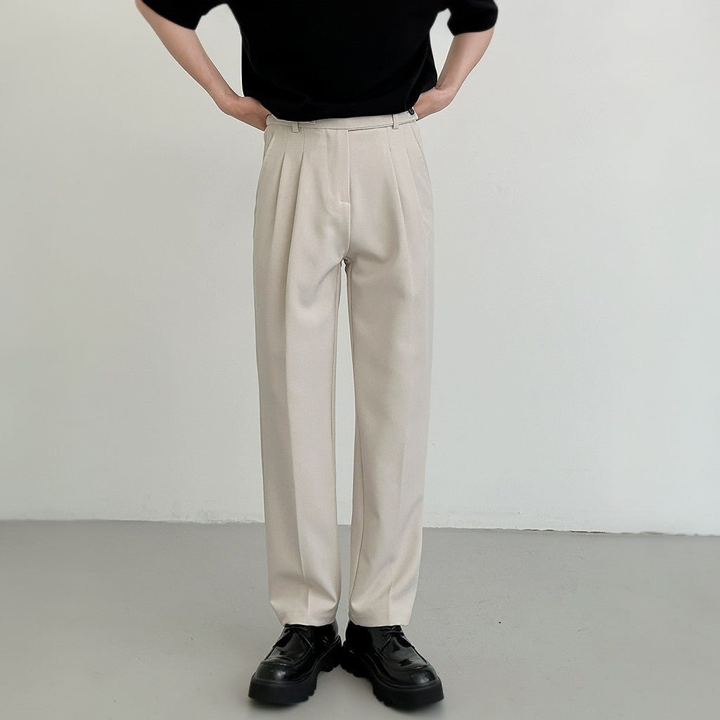 GS No. 127 Casual Loose Pants - Gentleman's Seoul -