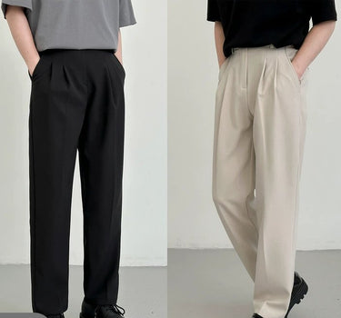 GS No. 127 Casual Loose Pants - Gentleman's Seoul -