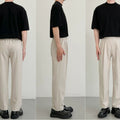 GS No. 127 Casual Loose Pants - Gentleman's Seoul -