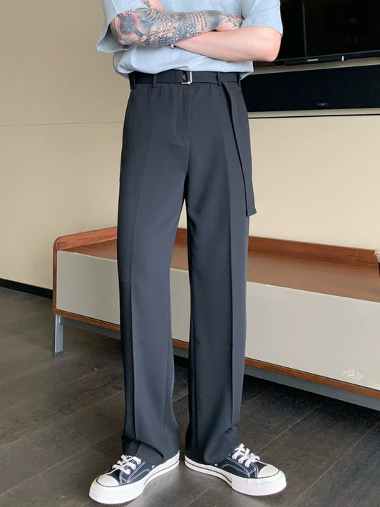 GS No. 128 Straight Trousers - Gentleman's Seoul -