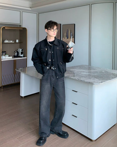 GS No. 129 Washed Jeans - Gentleman's Seoul -