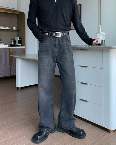 GS No. 129 Washed Jeans - Gentleman's Seoul -