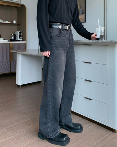 GS No. 129 Washed Jeans - Gentleman's Seoul -