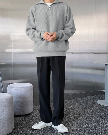 GS No. 13 Zipper Pullover - Gentleman's Seoul