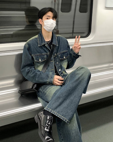 GS No. 131 Vintage Denim Jacket and Jeans - Gentleman's Seoul -