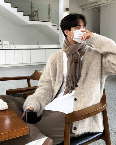 GS No. 134 Japanese Winter Cardigan - Gentleman's Seoul -