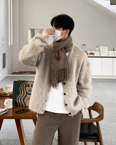 GS No. 134 Japanese Winter Cardigan - Gentleman's Seoul -