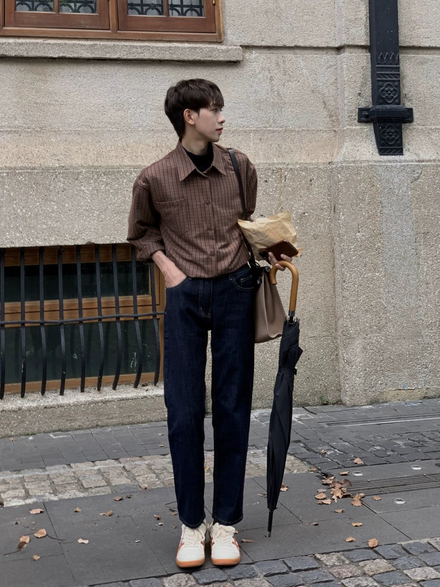 GS No. 136 Retro Denim Jeans - Gentleman's Seoul -