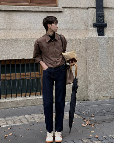 GS No. 136 Retro Denim Jeans - Gentleman's Seoul -