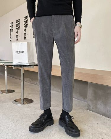 GS No. 138 Cropped Pants - Gentleman's Seoul -